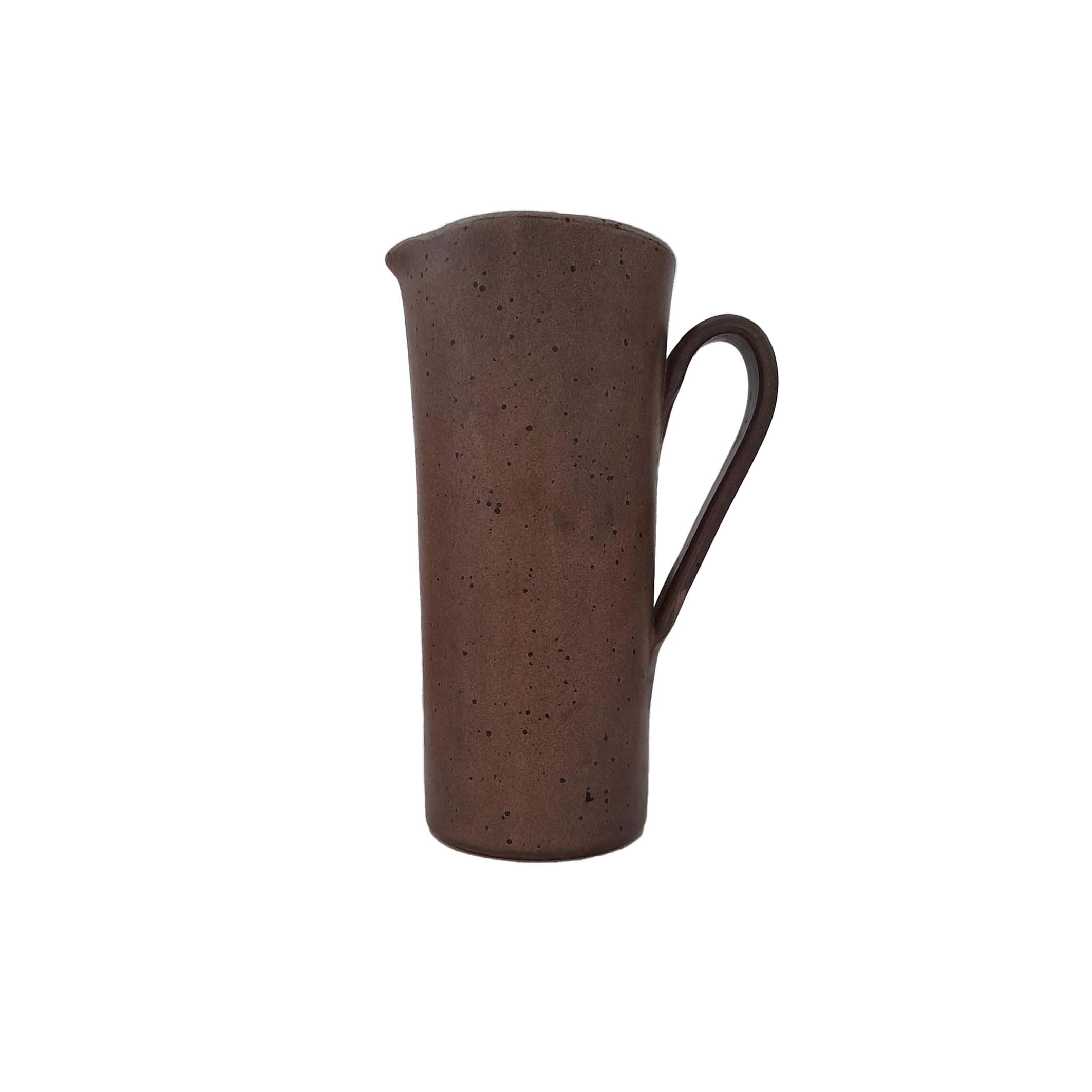 Pitcher carafe fresh water pottery terracotta pottery