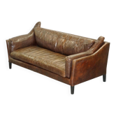 Canapé contemporain en cuir
