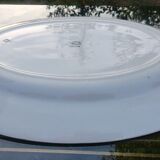 Plat de service ovale de la faïencerie de Gien modèle Pigalle ancien