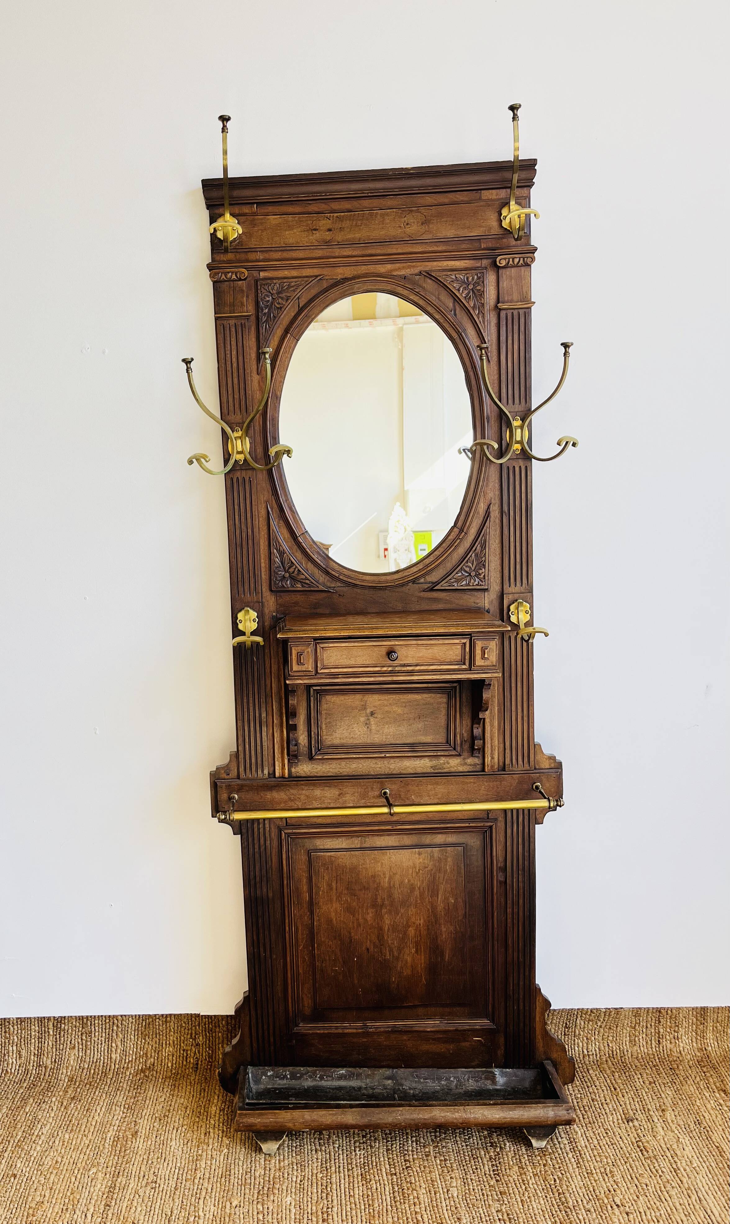 Portemanteau en bois époque Napoléon III