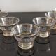 9 champagne glass cups 50s/60s