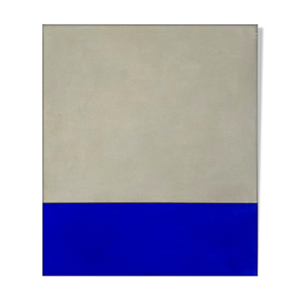 Ultramarine white horizon