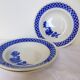 3 vintage soup plates 220638