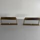 Pair of brass wall lights with adjustable heads from the mid-20th century, 1960, Germany.