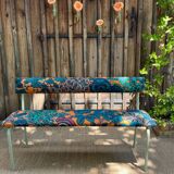 Vintage upholstered bench