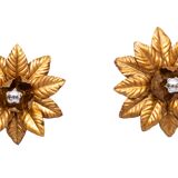 pair Hans Kögl Wall or Ceiling lamps 1970s