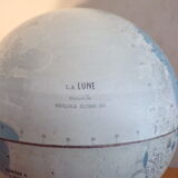 Vintage lunar globe 1966