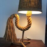 Lampe Coq Corde Circa 1950