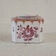 Earthenware inkwell signed Perrier fils