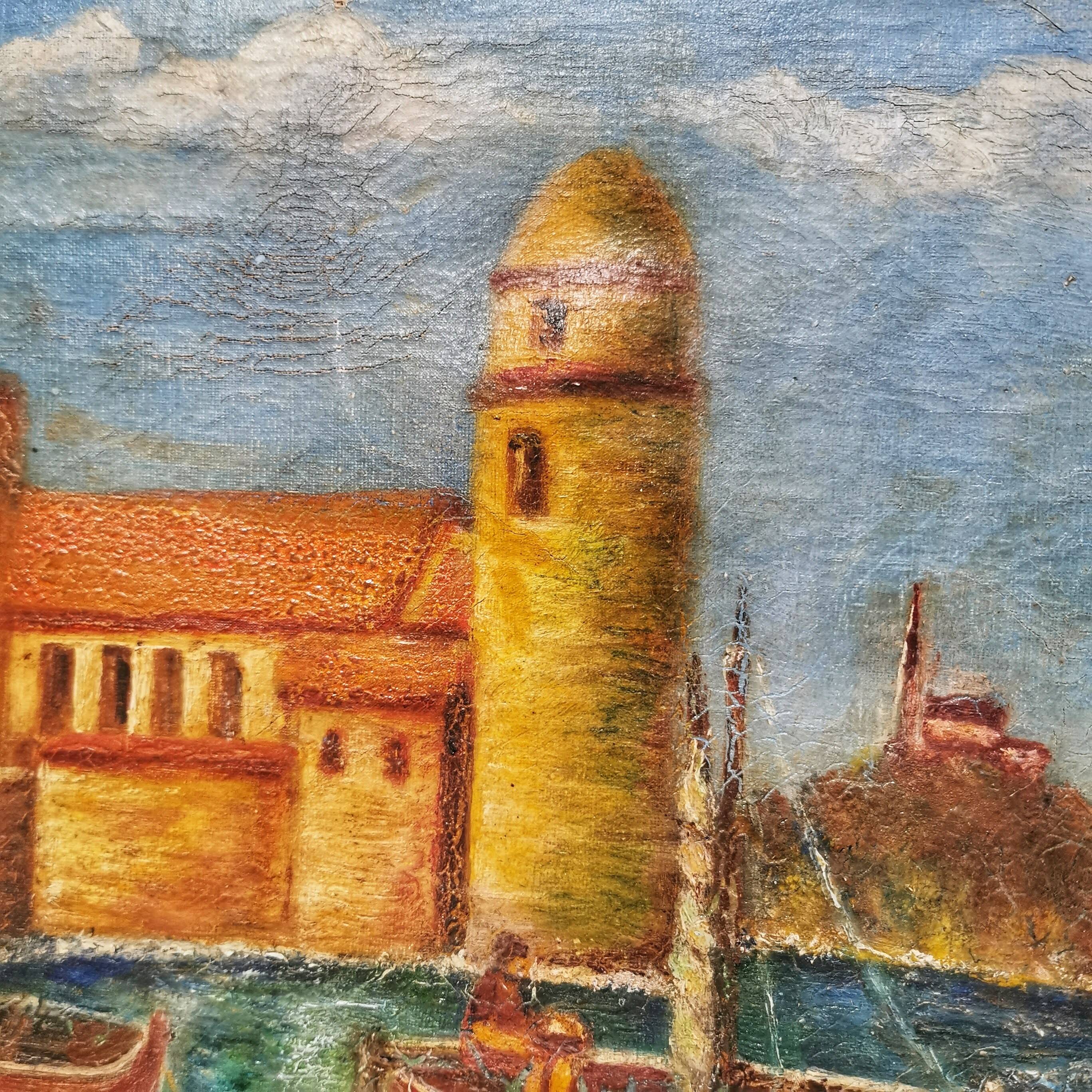 Oil on canvas Collioure