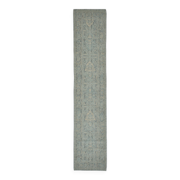 Turkish Handcrafted Loom Oushak Rug 73 cm x 387 cm