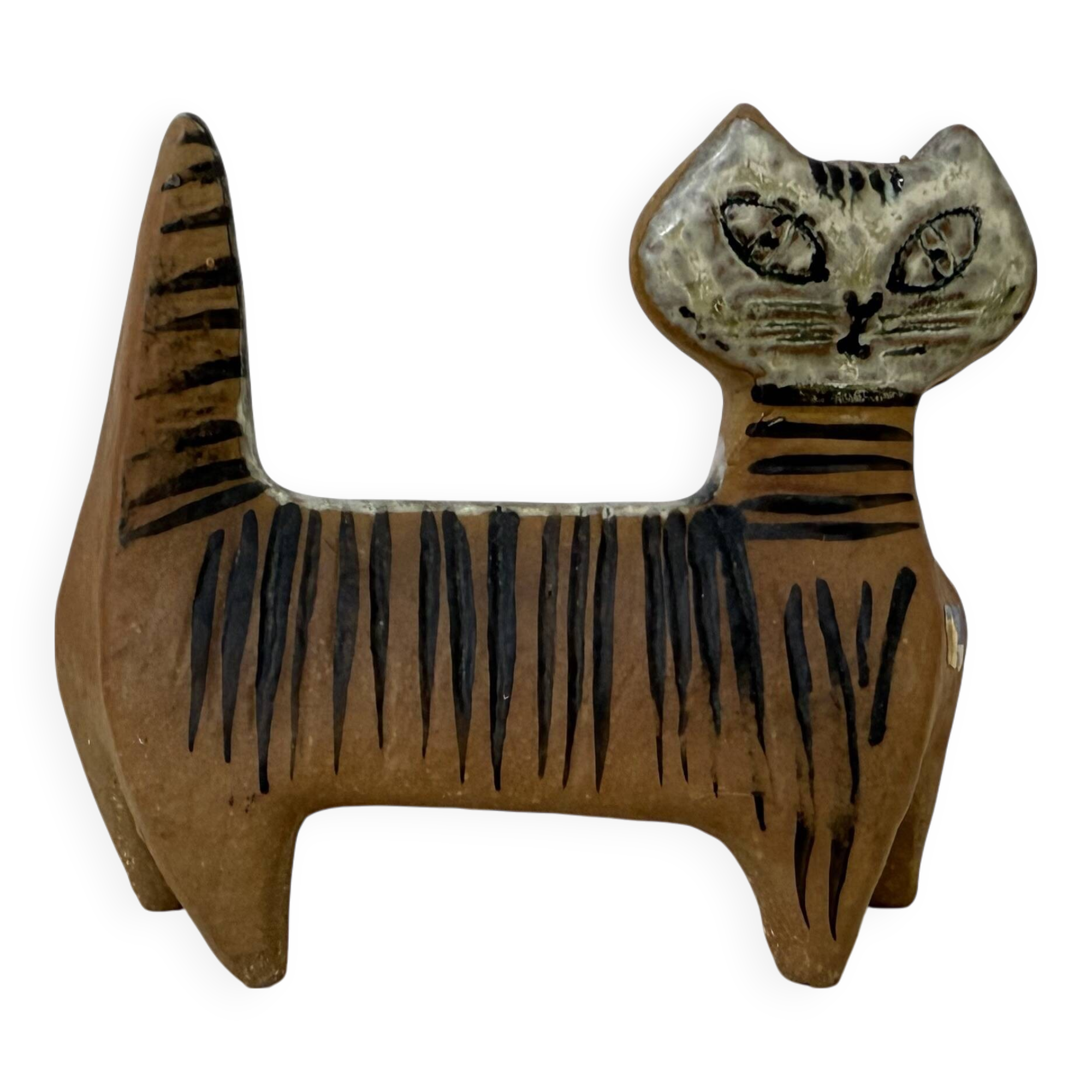 Lisa Larson Ceramic Cat figurine Gustavsberg Sweden