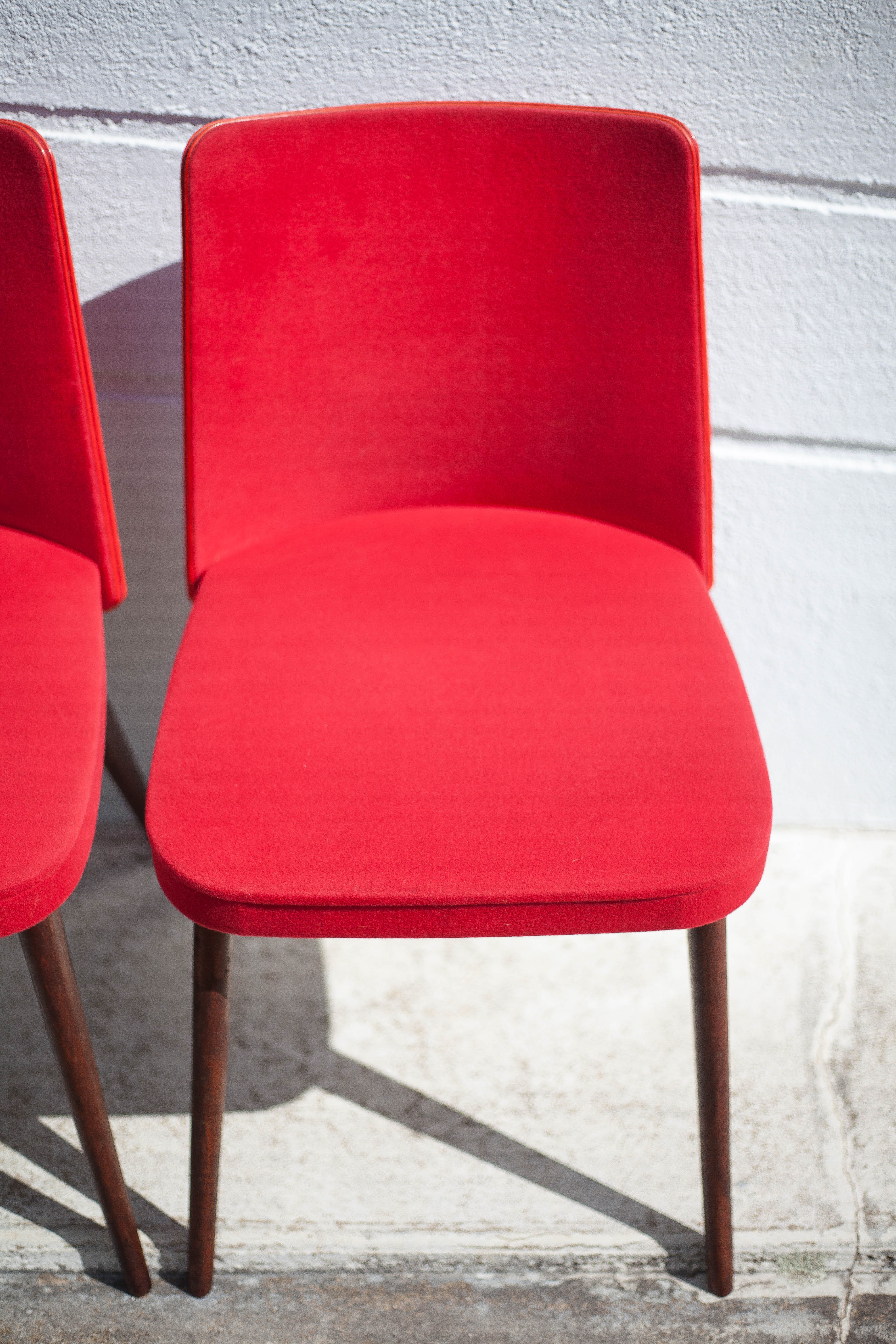 Vintage compass leg chairs, 50