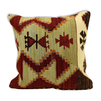 45x45 cm kilim cushion,vintage cushion cover