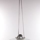 2 Art Deco Hanging lamps with cut glass England 1930