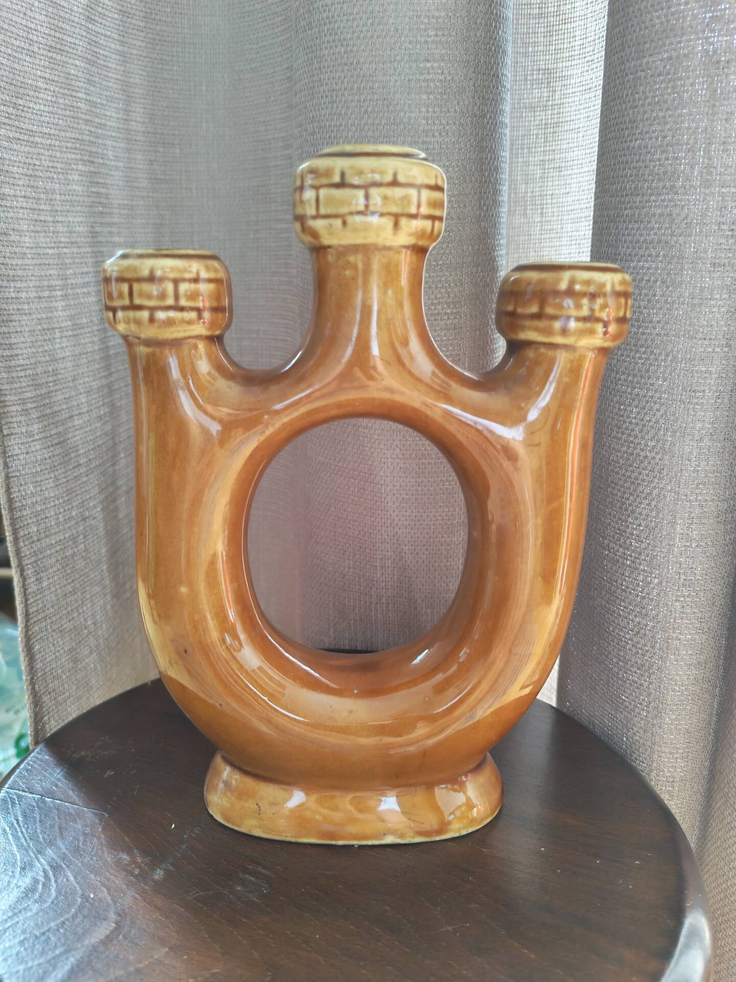 "Tour" chandelier in Polish ceramic 1970
