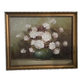 Natur dead vase with peonies