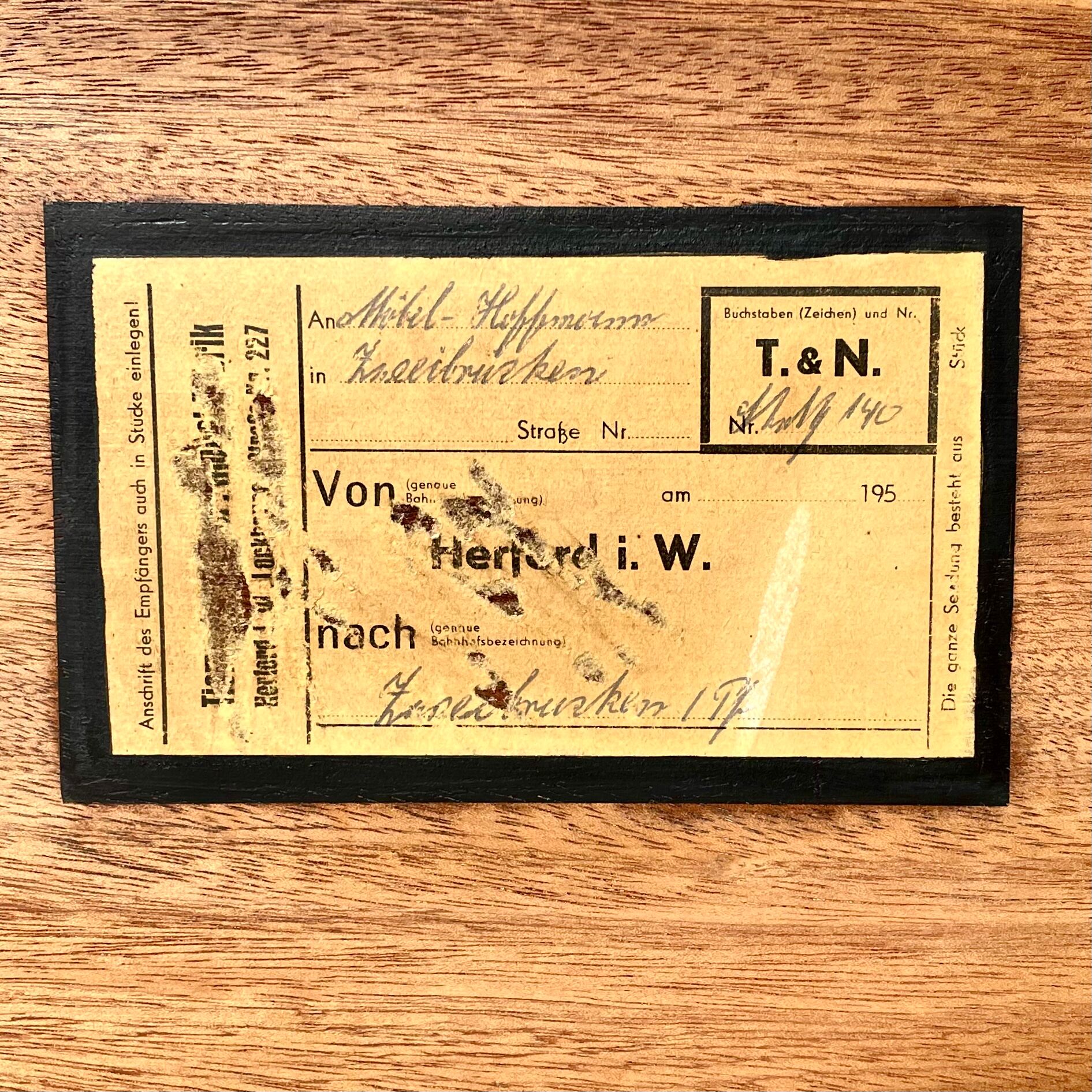 Buffet enfilade  Hoffmann