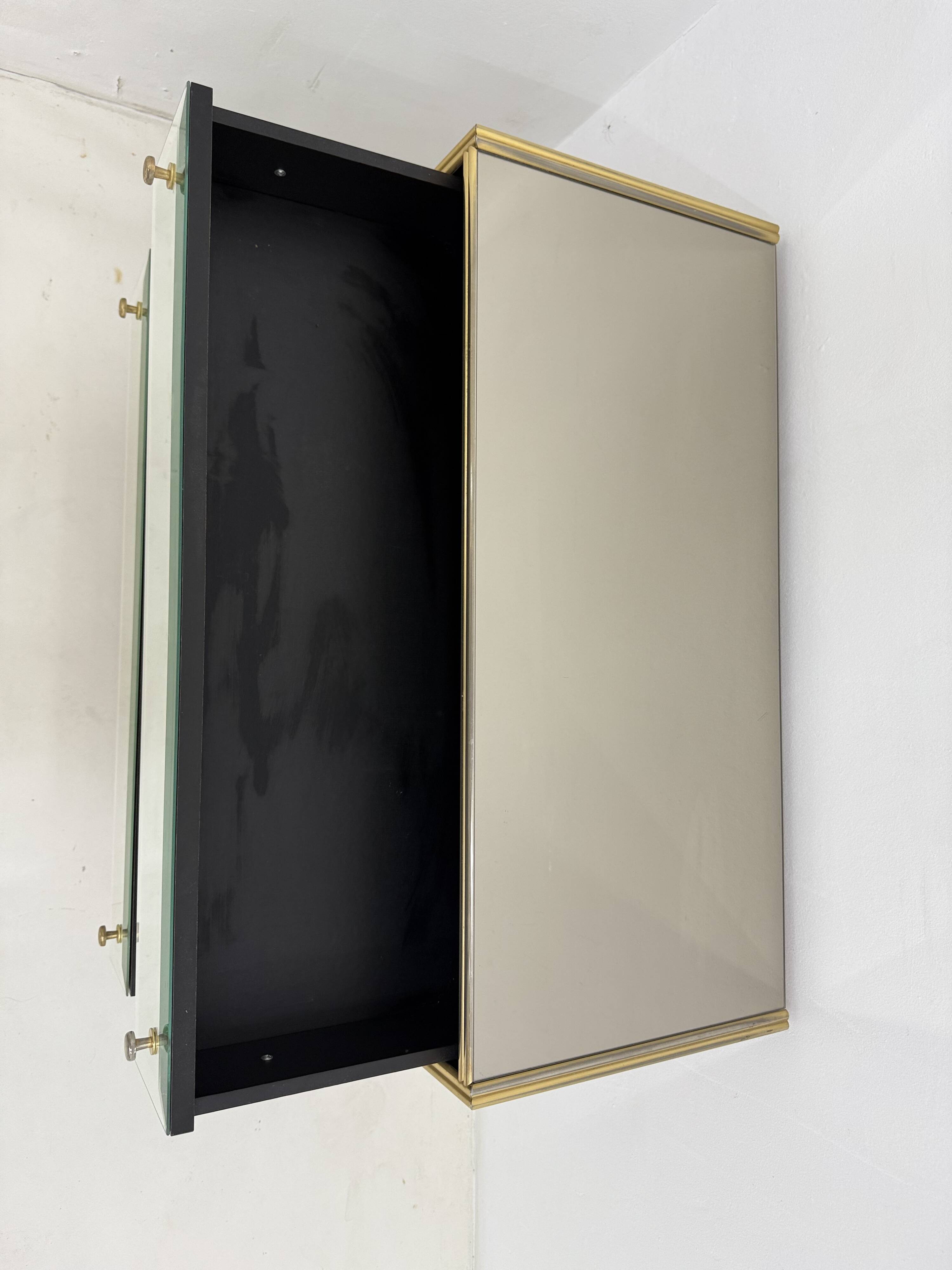 Commode à miroir Schöninger du milieu du siècle, années 1970