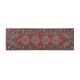 Vintage Turkish hallway rug 91x285 cm