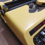 Typewriter Olympia Typist Yellow