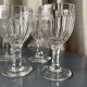 Suite de 6 verres a vin ou a eau cristal de nancy