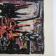Yvette alde, flowers and birds, c 1950. lithograph signed in pencil