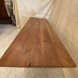 Large industrial style dining table