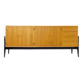 Buffet De Coene à quatre portes et quatre tiroirs (c.1956) - Style Alfred hendrickx Belgique années 1950