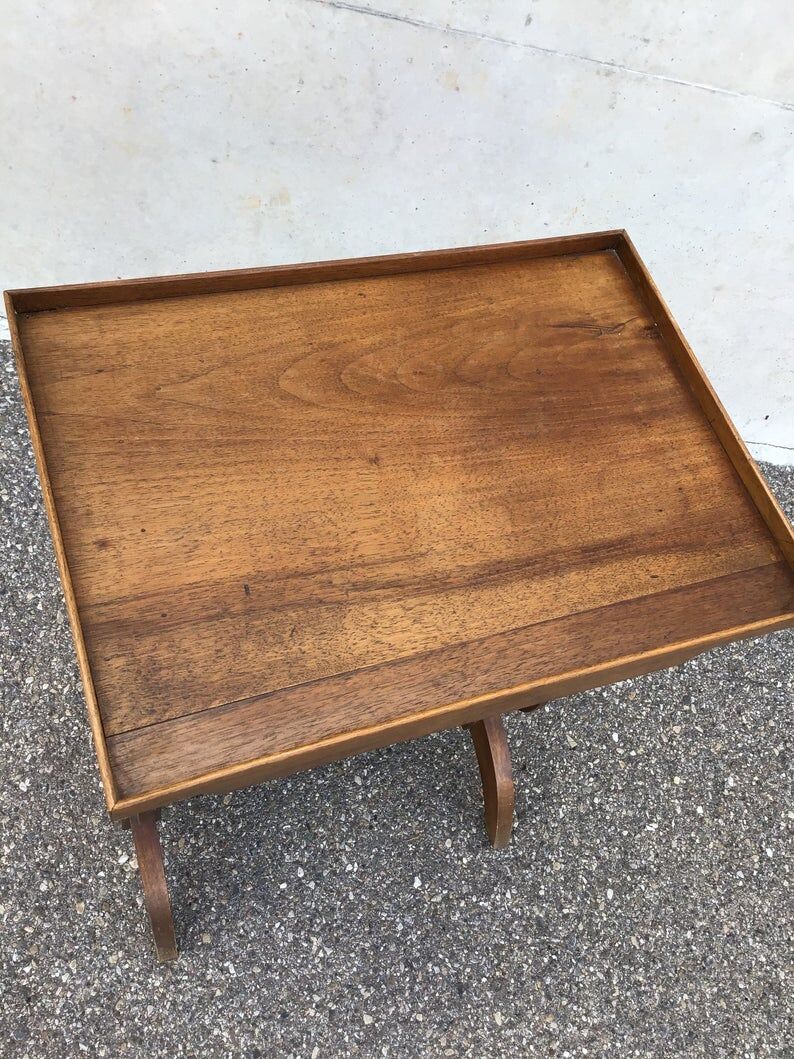 Guerdon vintage art deco style walnut empire 1950