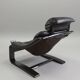 "Lounge chair 'Kroken' by Åke Fribyter for Roche Bobois — Black leather"