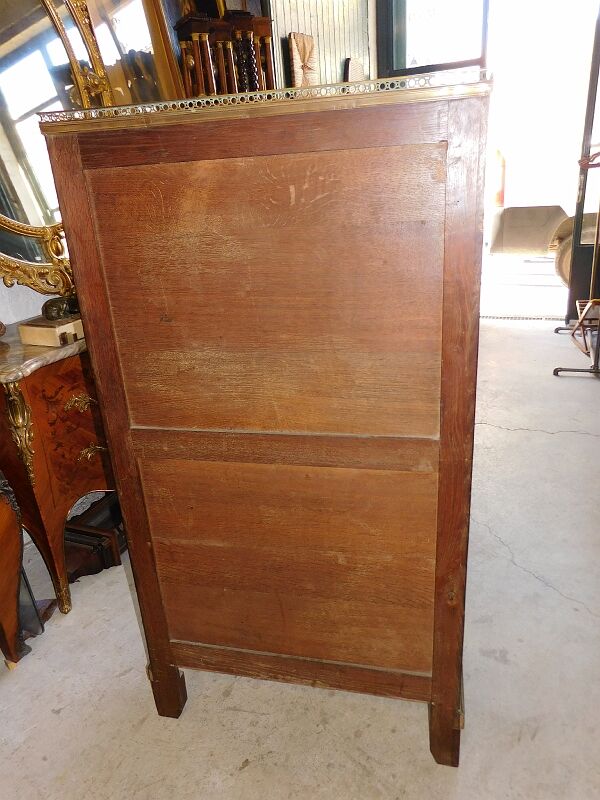 Chiffonnier semainier style Louis XVI en palissandre