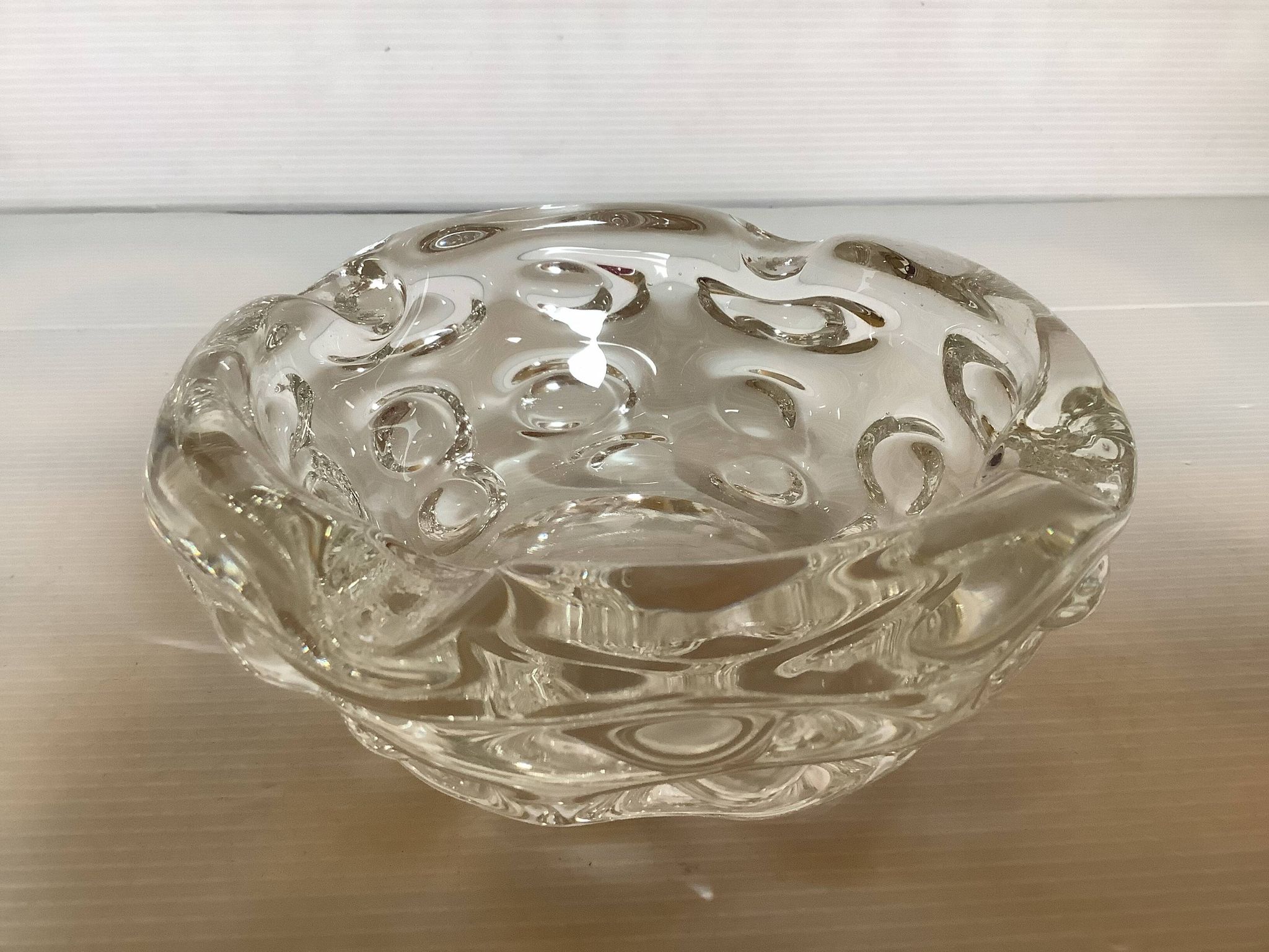Vide poche cendrier style Murano