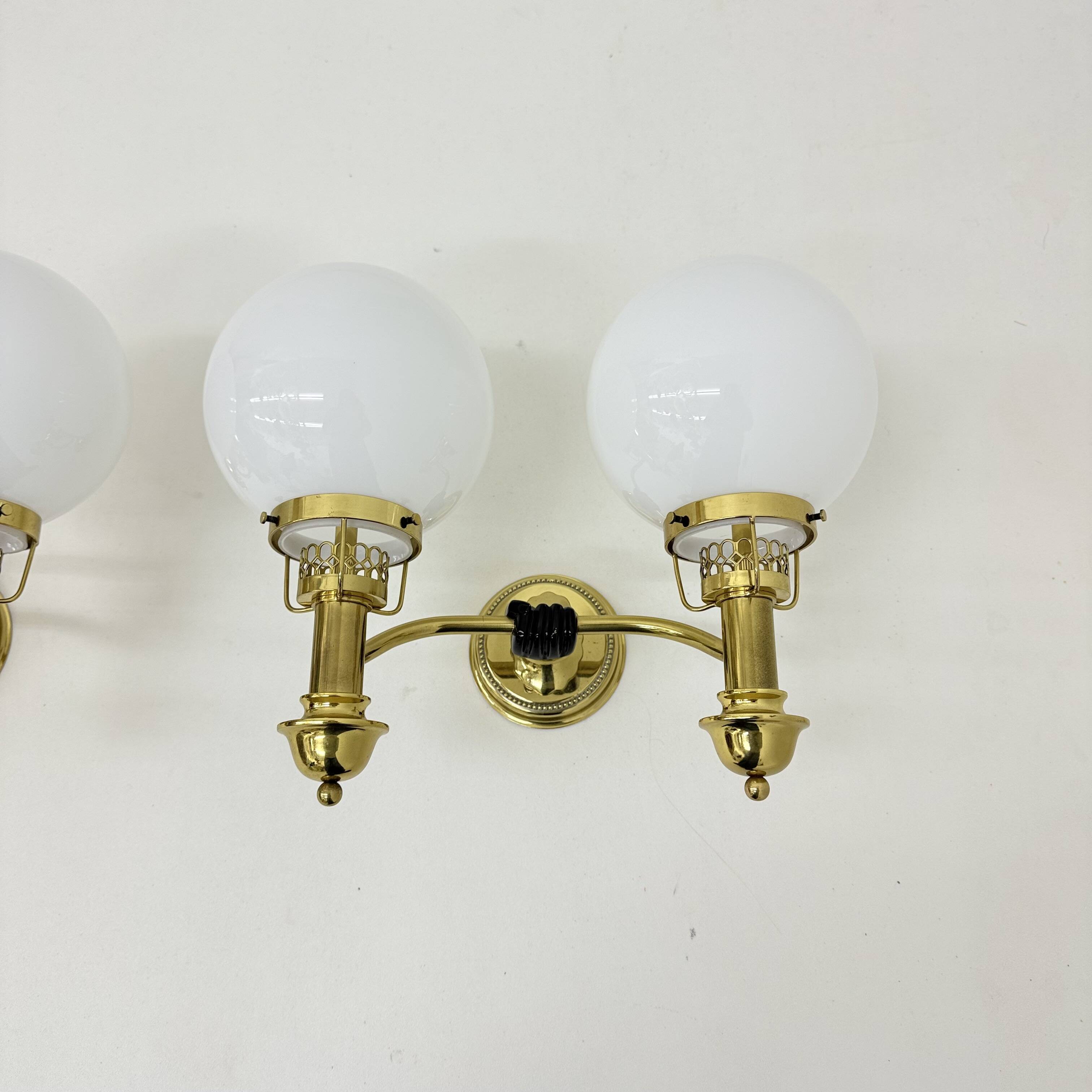 Brass Sconces by Vereinigte Werkstätten München 1970s