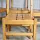 Charlotte Perriand (selection of) for Les Arcs, set of 4 chairs, France, circa 196