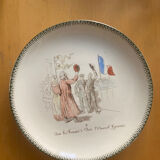 Creil Montereau - trio of plates
