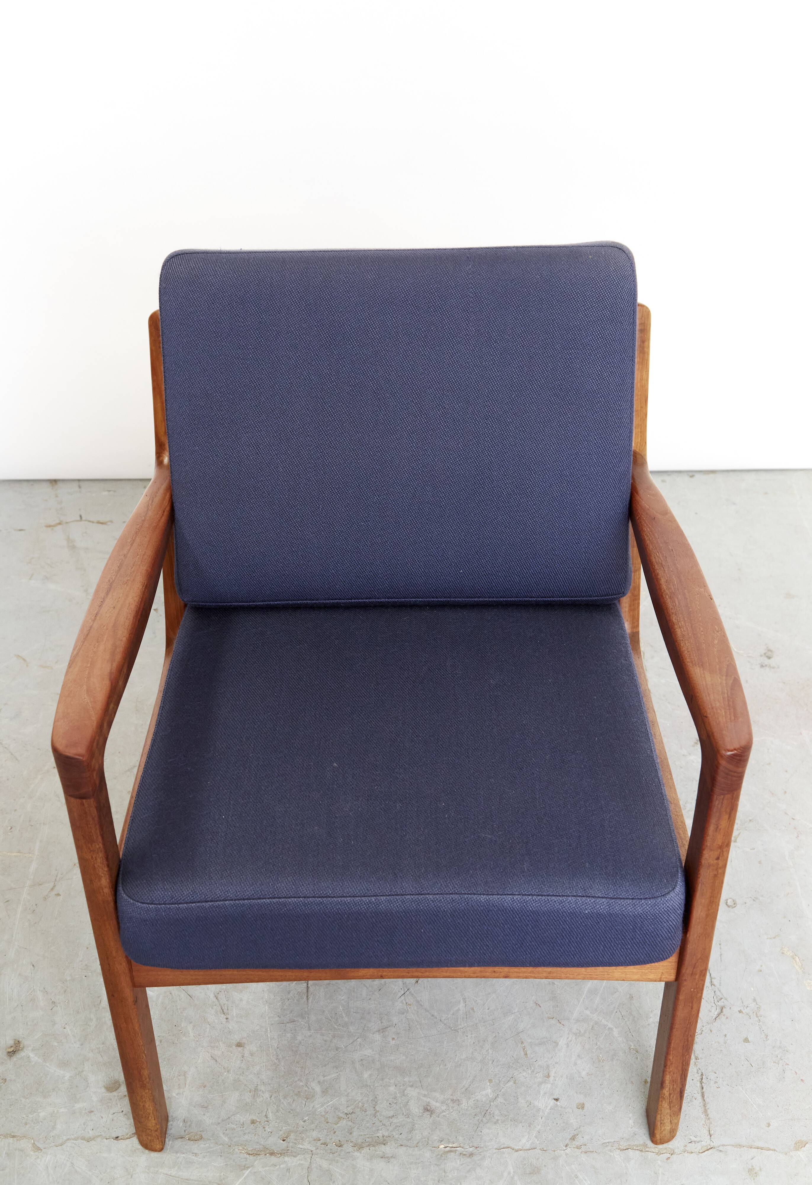 Ole Wanscher Mid-Century Easy Chair "Senator" for France & Søn