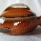 Sarreguemines france vintage fish bouillabaisse soup tureen