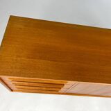 Mid-century teak sideboard WK Möbel 60s vintage