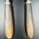 Pair of horned salad cutlery