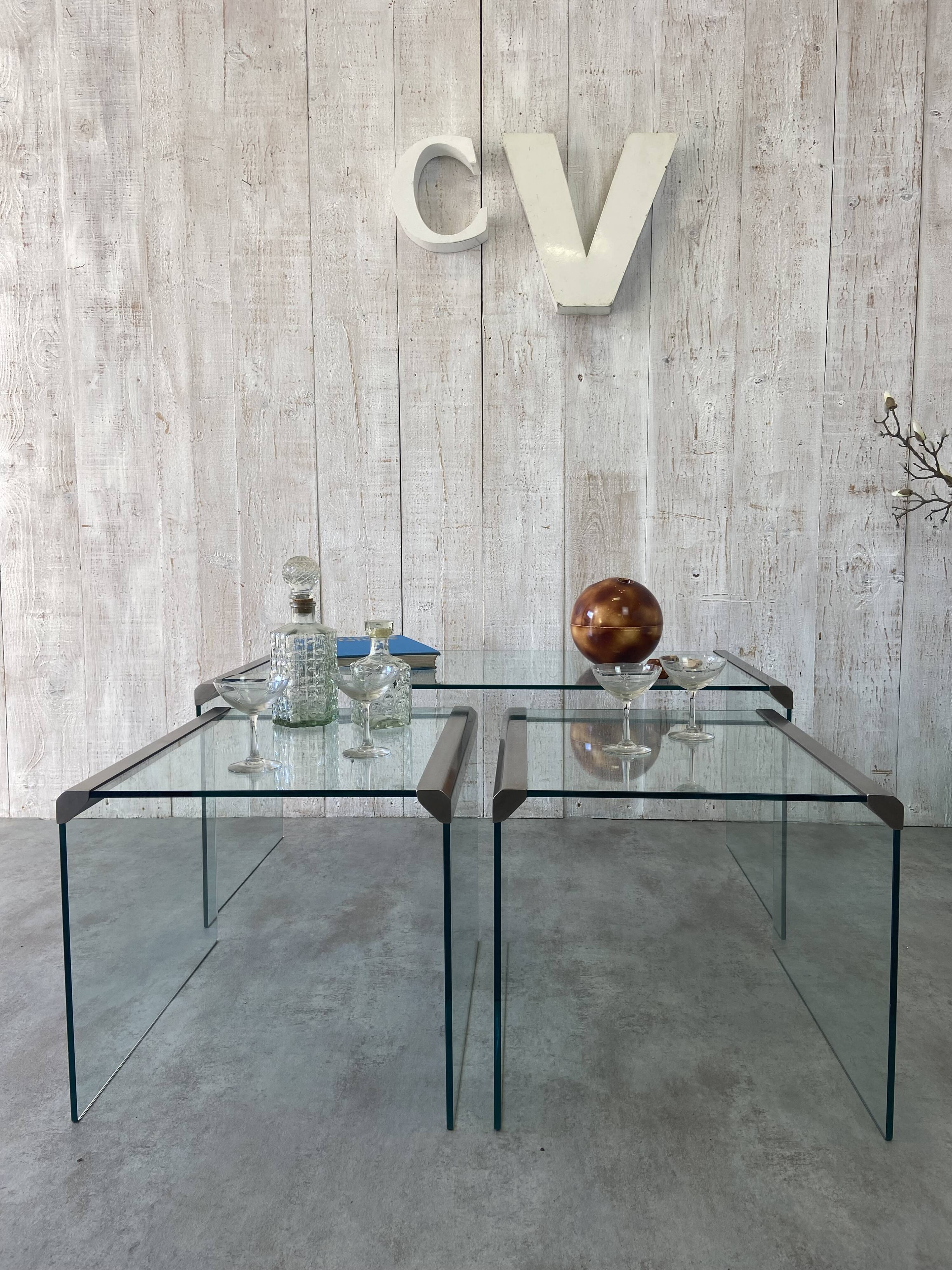 Set of 3 coffee tables Galliotti & Radice