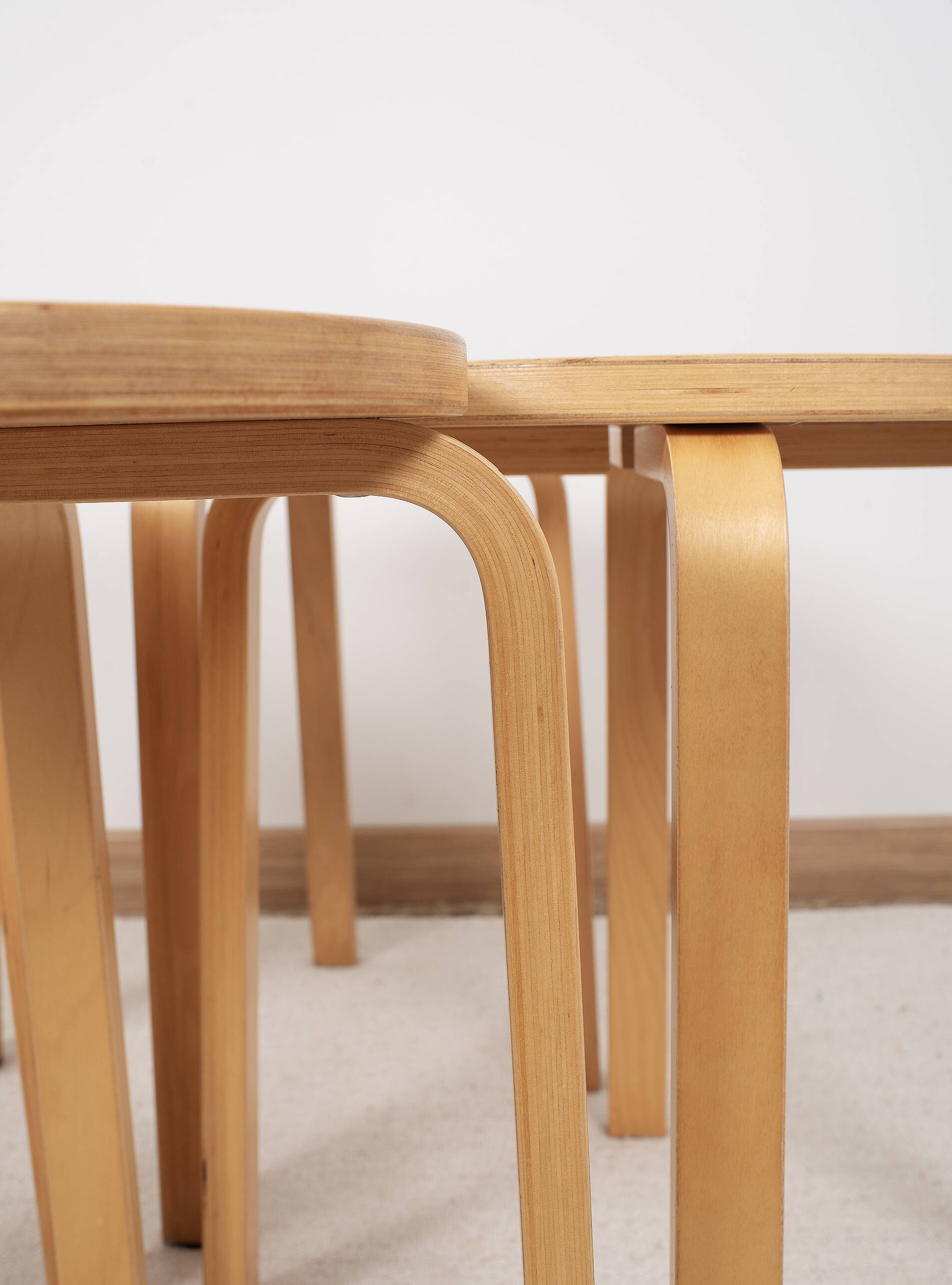 Ikea stools, frosta model, from the 90s. set of 4.