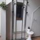 Art Deco wall coat rack