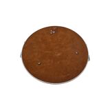 Art Deco aluminium tray with mirror, 1930s