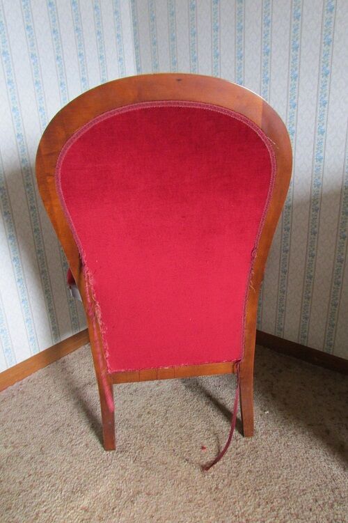 Voltaire armchair in cherry tree