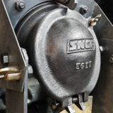 Industrial sncf lamp to be installed