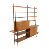 Scandinavian “bar” bookcase “Prydno”, Bröderna Gustafssons, Sweden, 1950
