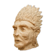 Terracotta Indian mask