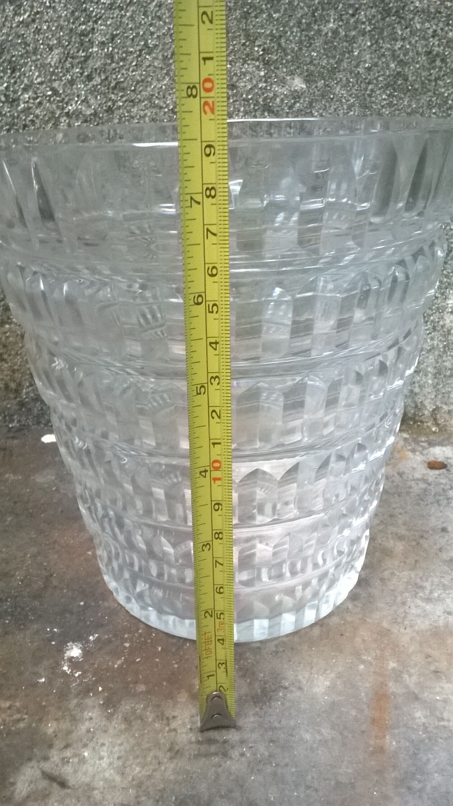 Ice bucket signed Daum Nancy France