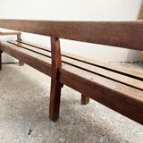 Banc d’école enfant ou de chapelle